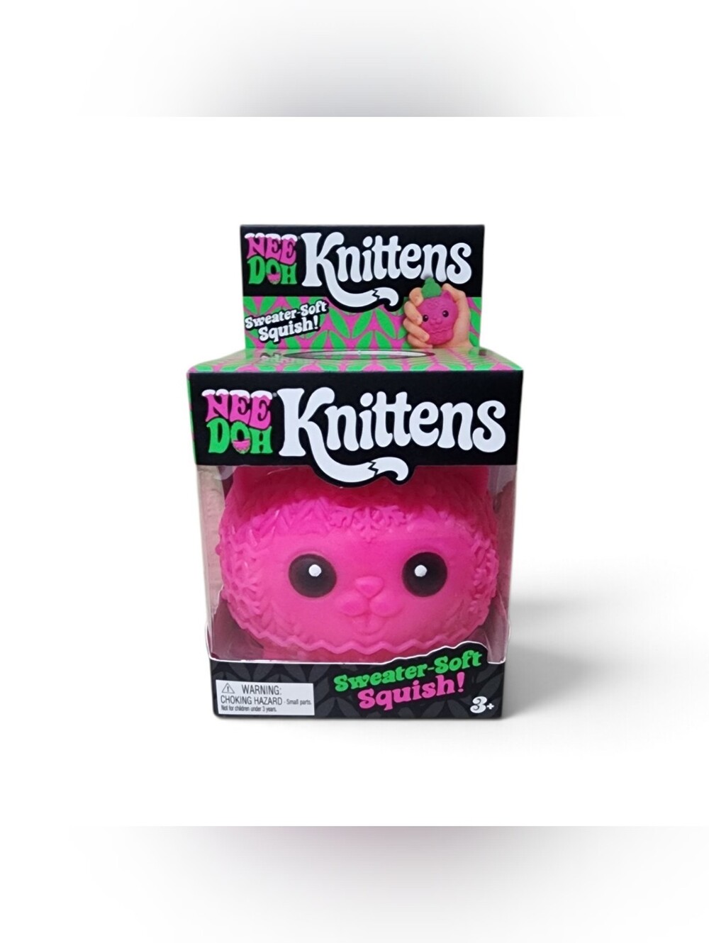NeeDoh Knittens - Pink ☆☆(New Authentic)